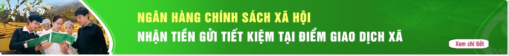 Nhận tiền gửi tại xã