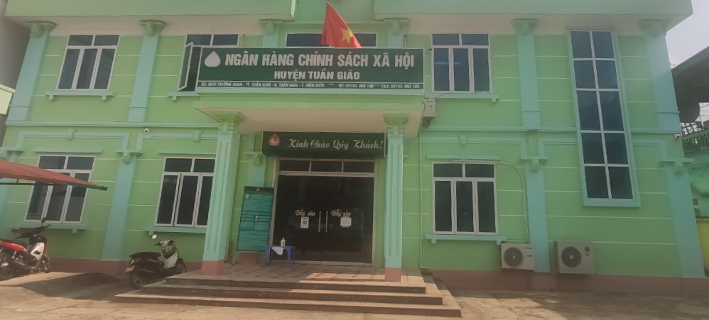 Trụ sở chính Ngân hàng chính sách xã hội huyện Tuần Giáo “